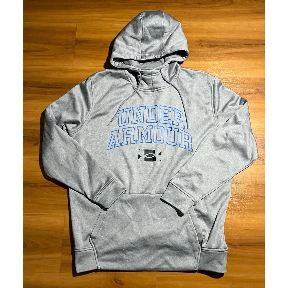 Mens Under Armour Loose Fit Drawstring Sweatshirt Pullover Hoodie